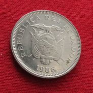 Ecuador 1 Sucre 1986 Equador Equateur UNC ºº - Equateur