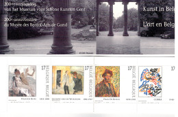 Postzegelboekje 200e Verjaardag Van Het Museum Voor Schone Kunsten Van Gent. - 1953-2006 Moderne [B]