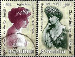 2008 - STAMP DAY - QUEEN MARY OF ROMANIA - Gebruikt