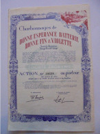 Charbonnages De Bonne Espérance Batterie Bonne Fin Et Violette - Liège - 1950 - Mines