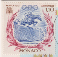 Monaco 1972 - YT 892 (o) Sur Fragment - Oblitérés