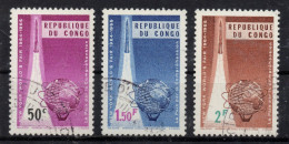 W018 Congo 1966 New York World Fair UIT Centenary 50c-1-F-2F - Used - Other & Unclassified