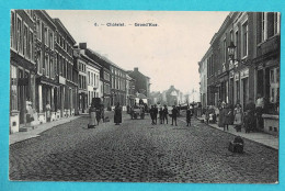 * Chatelet (Hainaut - La Wallonie) * (Phot H. Bertels, Nr 6) Grand'Rue, Belle Animation, Unique, Animée, TOP - Châtelet