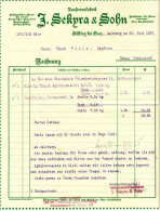 Österreich Göstling Bei Graz 1935 Rechnung Deko " Konservenfabrik J.Sekyra & Sohn " - Österreich