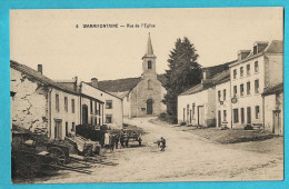 * Warmifontaine - Grapfontaine (Neufchateau - Luxembourg) * (E. Desaix, Nr 5) Rue De L'église, Animée, Char, TOP, Rare - Neufchâteau