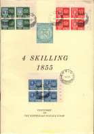 720212 MNH NORUEGA 1955 CENTENARIO DEL SELLO - Unused Stamps