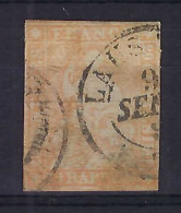 SUISSE Ca.1857-62: Le ZNr. 25G Obl. CAD "Lausanne", Forte Cote - Gebraucht