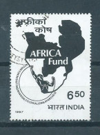 1987 India Africa Fund Used/gebruikt Oblitere - Gebruikt