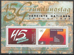 UNITED NATIONS # VIENNA FROM 1990 STAMPWORLD 108-09** - New York/Geneva/Vienna Joint Issues