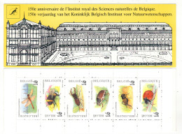 1996 - Carnet - Insectes - 150e Anniversaire De L'Institut Royal Des Sciences Naturelles De Belgique. - 1953-2006 Modern [B]