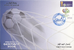 Quatar 2006, Football World Cup In Germany, FDC - Qatar