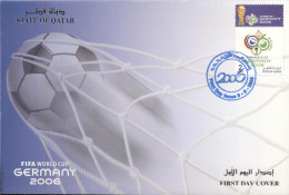 Quatar 2006, Football World Cup In Germany, FDC - 2006 – Allemagne