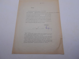 Ancien Document Faillite Disonnaise De Textiles 1966 Dison Verviers Textile - Kleding & Textiel