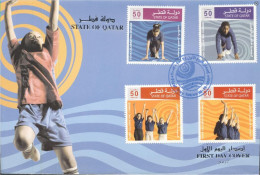 Quatar 2007, Doha 2016 Olympic & Paralympic Games , 4val In FDC - Qatar