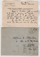 TB 4467 -1940 - Lettre - M. L'Abbé F. CORBIN, Aumônier ( Militaire ) De L'Association Saint Thomas D'Aquin Pour LE HAVRE - Lettres & Documents