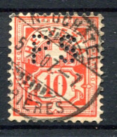 RC 26687 SUISSE TIMBRE PERFORÉ " PS " - Perfin