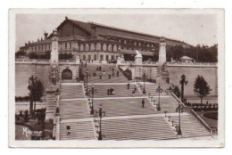 Carte Postale Ancienne - Circulé - Dép. 13 - MARSEILLE - Escalier De La Gare - Station Area, Belle De Mai, Plombières