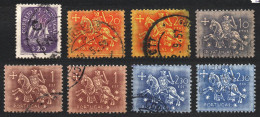 Portugal - Lot De 8 Timbres - Oblitérés - Gebraucht