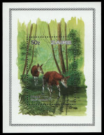 Kongo-Zaire 1984 - Mi-Nr. Block 50 ** - MNH - Okapi - Ongebruikt