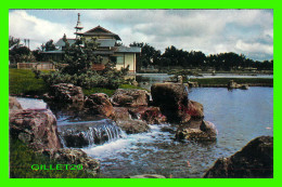 LETHBRIDGE, ALBERTA - NIKKA YUKO CENTENNIAL GARDEN, PAVILION AND WATERFALL - THE HERALD PRINTERS - - Altri & Non Classificati