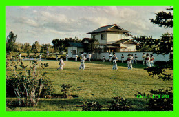 LETHBRIDGE, ALBERTA - NIKKA YUKO CENTENNIAL GARDEN, CEREMONIAL DANCE ON PRAIRIE GARDEN - THE HERALD PRINTERS - - Sonstige & Ohne Zuordnung