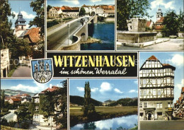 72454983 Witzenhausen Ortspartien Bruecke Denkmal Fachwerkhaus Werratal Witzenha - Witzenhausen