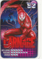 MARVEL - REVEIL TON POUVOIR - CARTE N° 53 - CARNAGE - Marvel