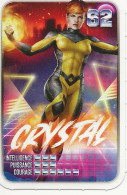 MARVEL - REVEIL TON POUVOIR - CARTE N° 62 - CRYSTAL - Marvel