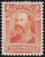 Newfoundland    .    SG   .    86    .    *     .   Mint-hinged - 1908-1947