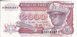 ZAIRE - 2000 Zaïre 1991 UNC - Zaire