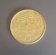 LIBAN LEBANON COIN 10 PIASTRES 1970 - Libanon