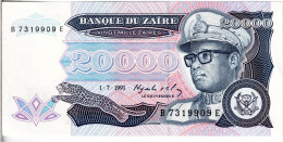 ZAIRE - 20000 Zaïre 1991 UNC - Zaire