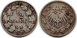 MA 29371 / Allemagne - Deutschland - Germany  1/2 Mark 1905 A TB+ - 1/2 Mark