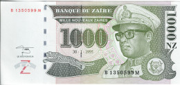 ZAIRE - 1000 Zaïre 1995 UNC - Zaire