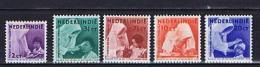 NL-Indien 1938: Michel 255-259* Mint Hinged,  Ungebraucht Mit Falz - Niederländisch-Indien