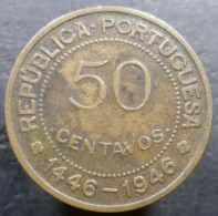 Guinea Bissau - 50 Centavos 1946 - 500° Della Scoperta - KM# 6 - Guinea Bissau