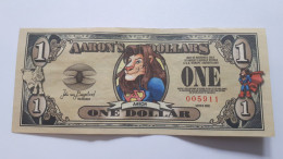 ONE AARON'S DOLLAR 1995-2005 - Ficción & Especímenes