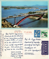 JAPAN 1992 AIRMAIL POSTCARD SENT TO COPENHAGEN - Cartas & Documentos