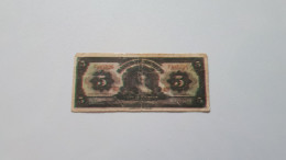 MEXICO MINI BILLET JEU 5 PESOS - Fiktive & Specimen