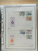 Listovi FDC-a Jugoslavija, List 32 - Lettres & Documents