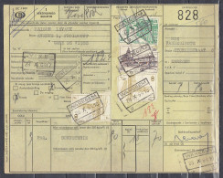 Vrachtbrief Met Stempel WAREGEM - Dokumente & Fragmente