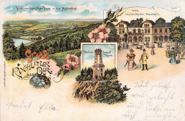 Gruss Vom Rochlitzer Berg Mehrbild Litho Gel.1902 AKS - Rochlitz