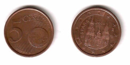 SPAIN  5 EURO CENTS 2004 (KM # 1042) #7593 - Spagna