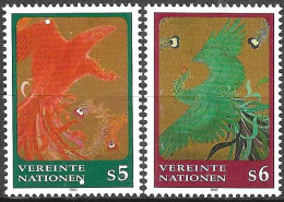 UNITED NATIONS # VIENNA FROM 1997 STAMPWORLD 224-25** - Gemeinschaftsausgaben New York/Genf/Wien