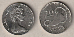 00716) Fiji, 20 Cents 1982 - Figi