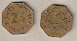 00714) Malta, 25 Cents 1975 - Malte