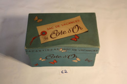 E2 Ancienne Boite En Carton - Publicité Cote D'or - Rare - Collection - Boxes