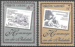 UNITED NATIONS # VIENNA FROM 1997 STAMPWORLD 240-41** - New York/Geneva/Vienna Joint Issues