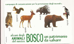 CT1 - Italy Phonecard - Telecom Italia  - 5 Euro -Il Bosco Da Salvare - Andere & Zonder Classificatie