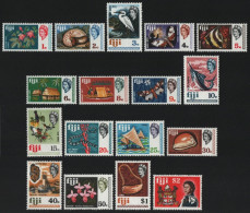 Fidschi 1969 - Mi-Nr. 232-248 ** - MNH - Freimarken / Definitives (IV) - Fiji (...-1970)